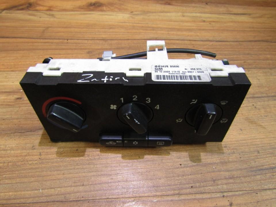 BEHRB5690 Opel Zafira 2001 Climate Control Panel (heater control switches)