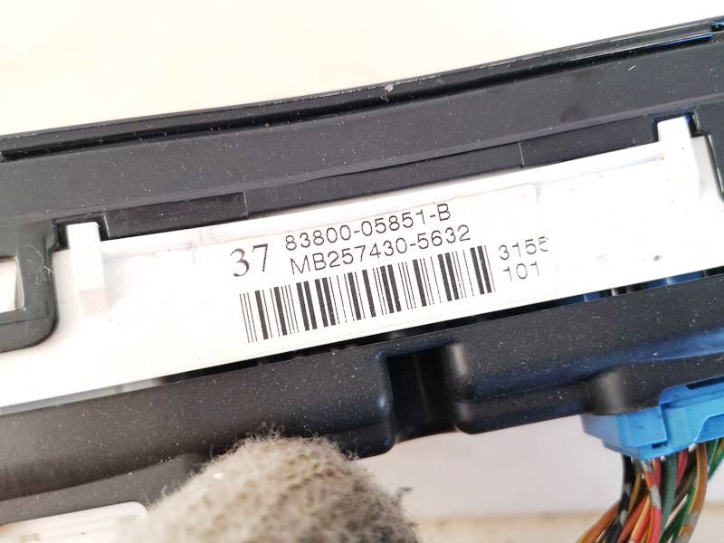 8380005851B Toyota Avensis 2006 Speedometers - Cockpit - Speedo Clocks Instrument - Thumbnail 3