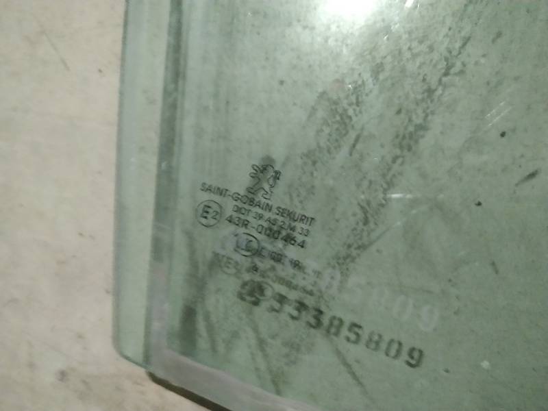 AS2 Peugeot 207 2006 Door-Drop Glass - FRONT RIGHT - Thumbnail 2