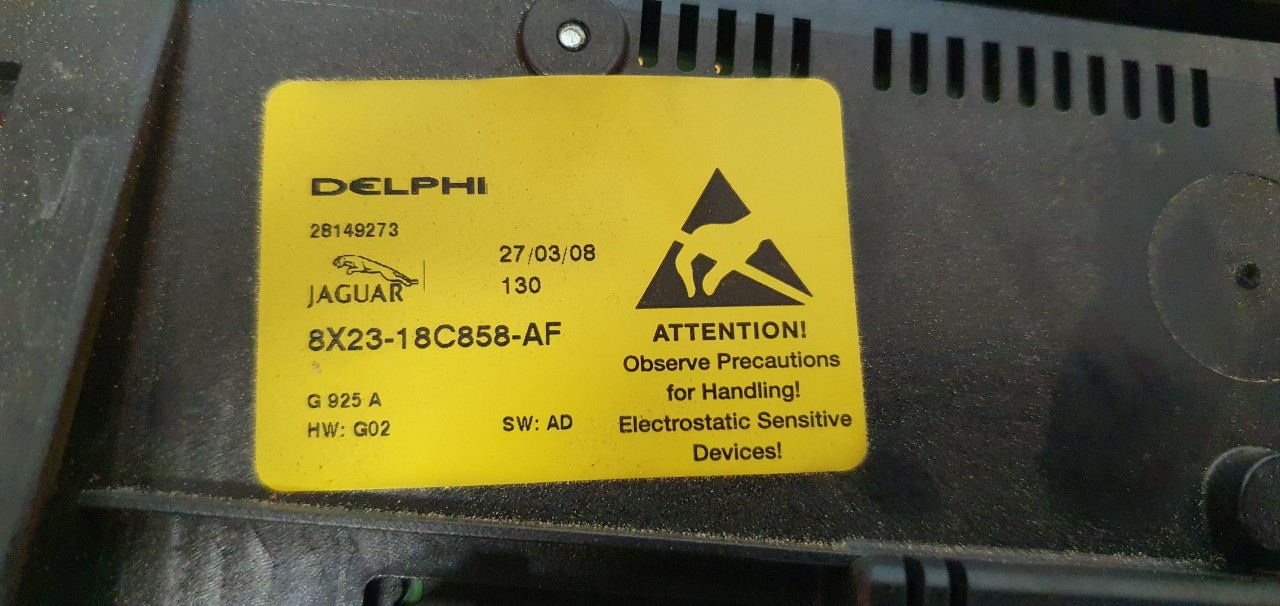 8x2318c858af 8x2318c858af 28149273 Climate Control Panel (heater