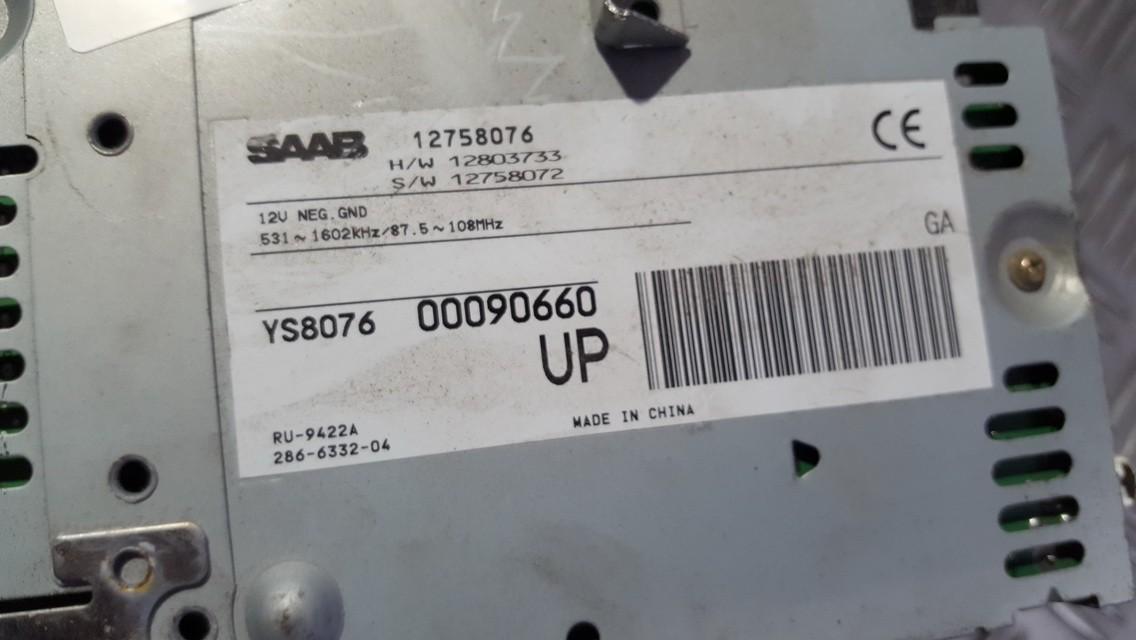 12758076 SAAB 9-3 2005 CD changers - Thumbnail 2