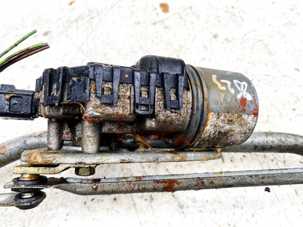 3B1955113D Skoda Superb 2003 Моторчик стеклоочистителя передний - Thumbnail 2