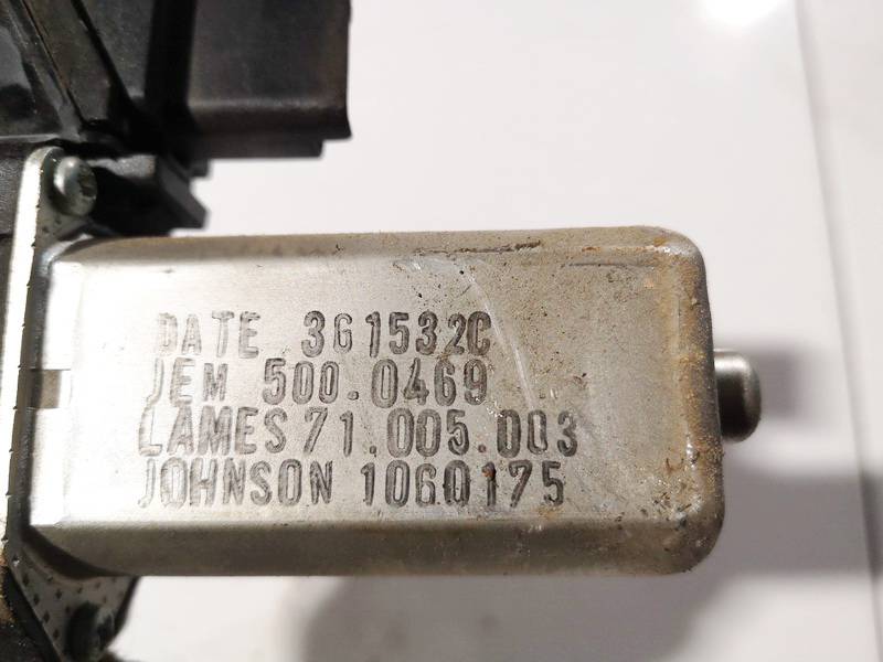 1060175 Fiat Croma 2006 Window Motor - REAR RIGHT - Thumbnail 3