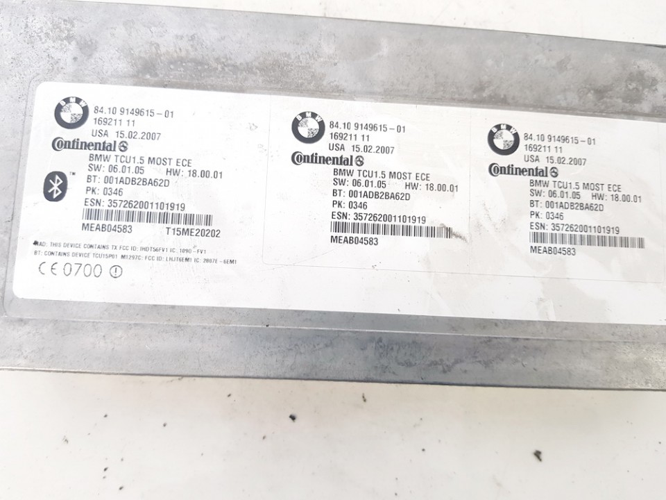 8410914961501 BMW 7-Series 2002 Other computers