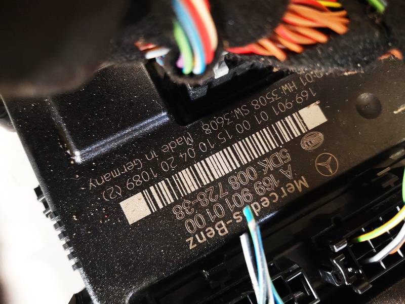 A1699010100 Mercedes-Benz A-CLASS 2010 Moduł komfortu - Thumbnail 2