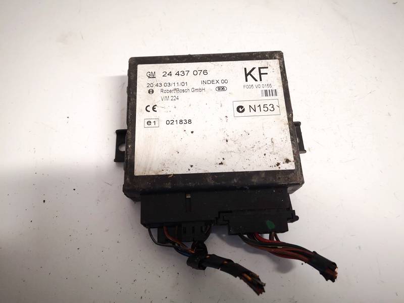 24437076 Opel Astra 2002 General Module Comfort Relay (Unit)