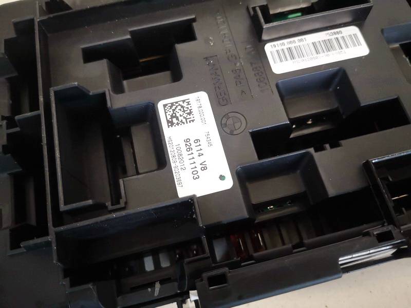 926111103 BMW 1-Series 2012 Fuse box - Thumbnail 3