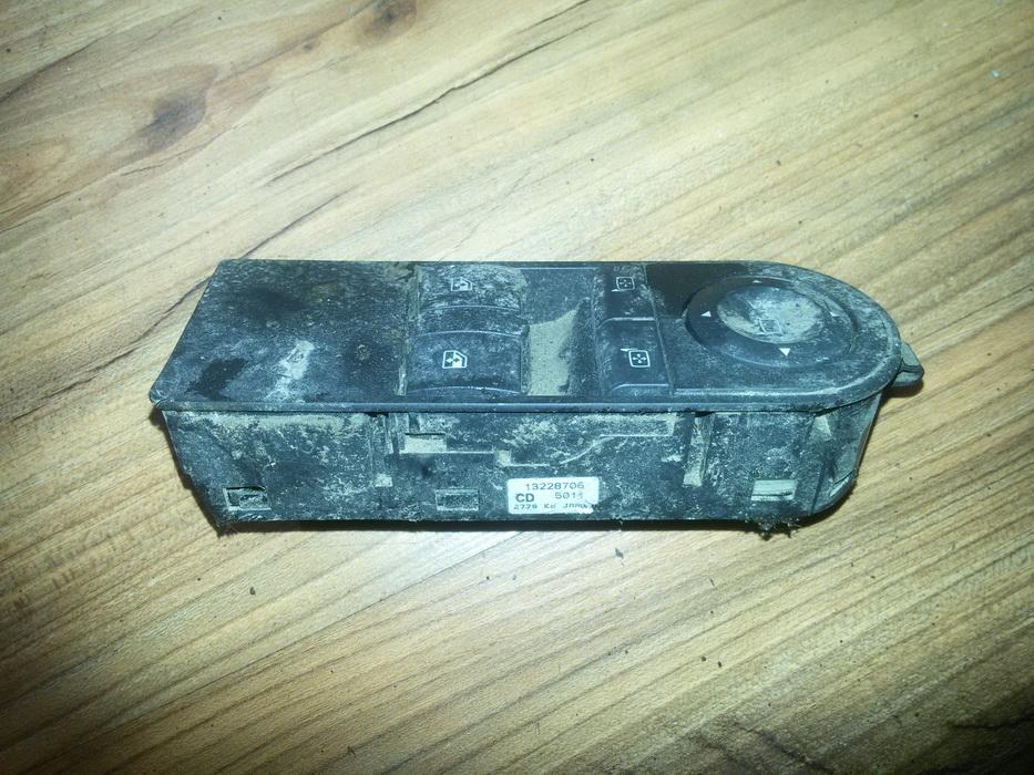 13228706 Opel Zafira 2008 Sähkötoimisen ikkunan ohjauskytkin
