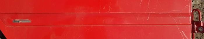 Audi A3 2007 Zewnętrzna listwa drzwi - TYLNE PRAWE