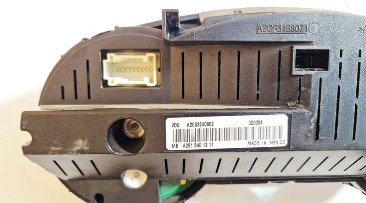 A2515401311 Mercedes-Benz R-CLASS 2007 Speedometers - Cockpit - Speedo Clocks Instrument - Thumbnail 3