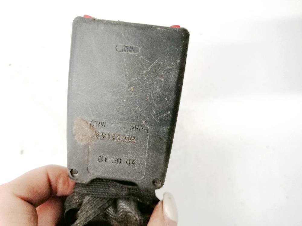 33033295 Citroen Berlingo 2007 Zaczep pasa bezpieczeństwa - TYLNE LEWE - Thumbnail 3