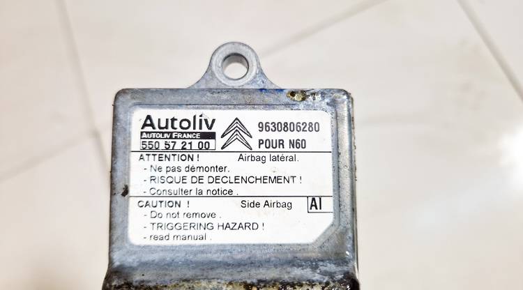 9630806280 Citroen Xsara 1998 Блок управления AIR BAG - Thumbnail 3