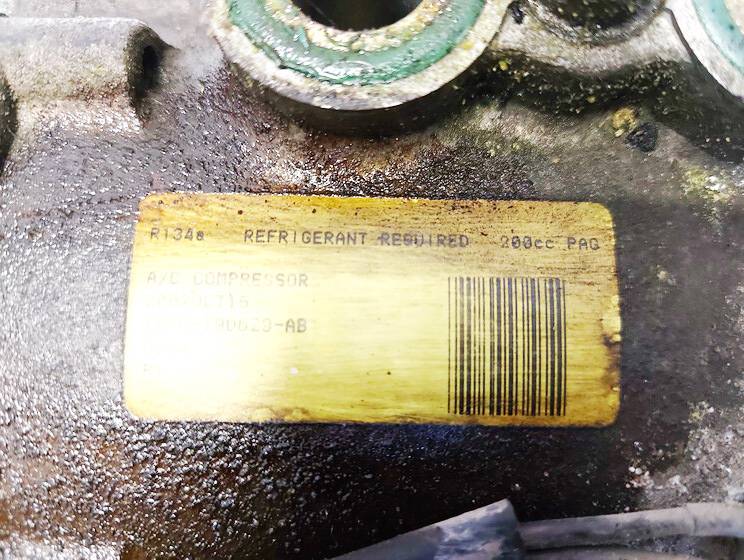 YS4H19D629AB Ford Fusion 2001 AC AIR Compressor Pump - Thumbnail 3