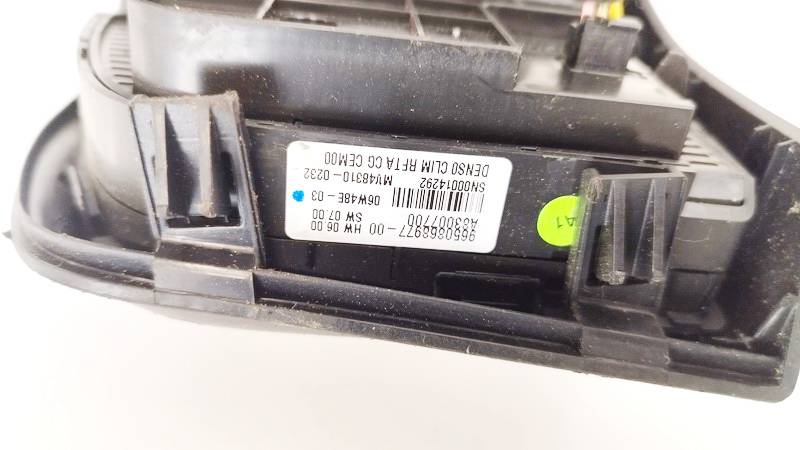 9650868977 Citroen C4 Grand Picasso 2006 Climate Control Panel (heater control switches) - Thumbnail 3