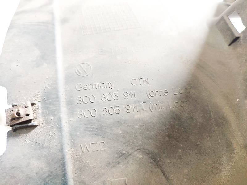 3C0805911 Volkswagen Passat 2008 Plastic Inner Fender - FRONT LEFT - Thumbnail 3