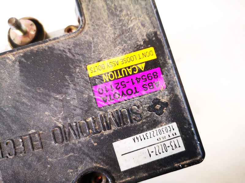 8954152110 Toyota Yaris Verso 2002 ABS Pumpe Steuergerat Hydraulikblock - Thumbnail 3