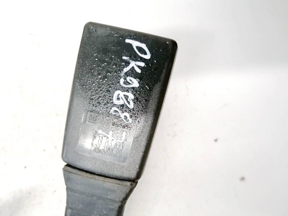 13130023 Opel Astra 2006 Seat belt holder (Seat belt Buckle) - FRONT LEFT - Thumbnail 3