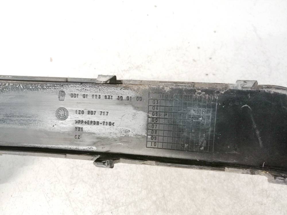 1Z0807717 Skoda Octavia 2005 Bumper Trim Strip Corner - FRONT LEFT - Thumbnail 3