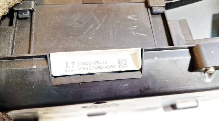 8380005L70 Toyota Avensis 2010 Speedometers - Cockpit - Speedo Clocks Instrument - Thumbnail 3