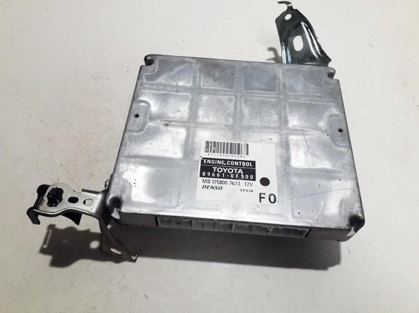 896610F100 Toyota Corolla Verso 2006 ECU Engine Computer (Engine Control Unit)