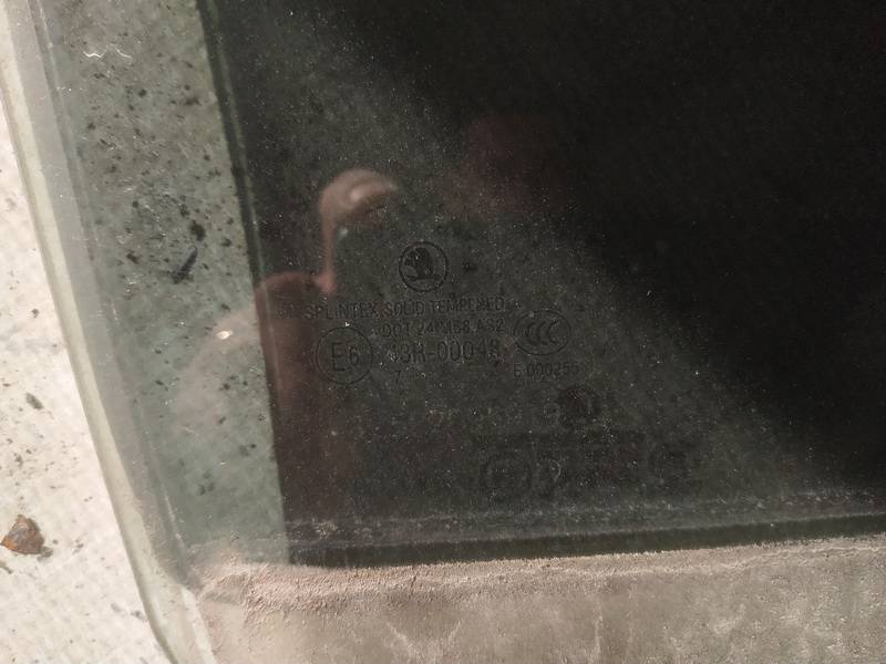 AS2 Skoda Octavia 2007 LUNA TRASERA DERECHA, 
Luna de la puerta trasera - ABAJO A LA DERECHA - Thumbnail 2