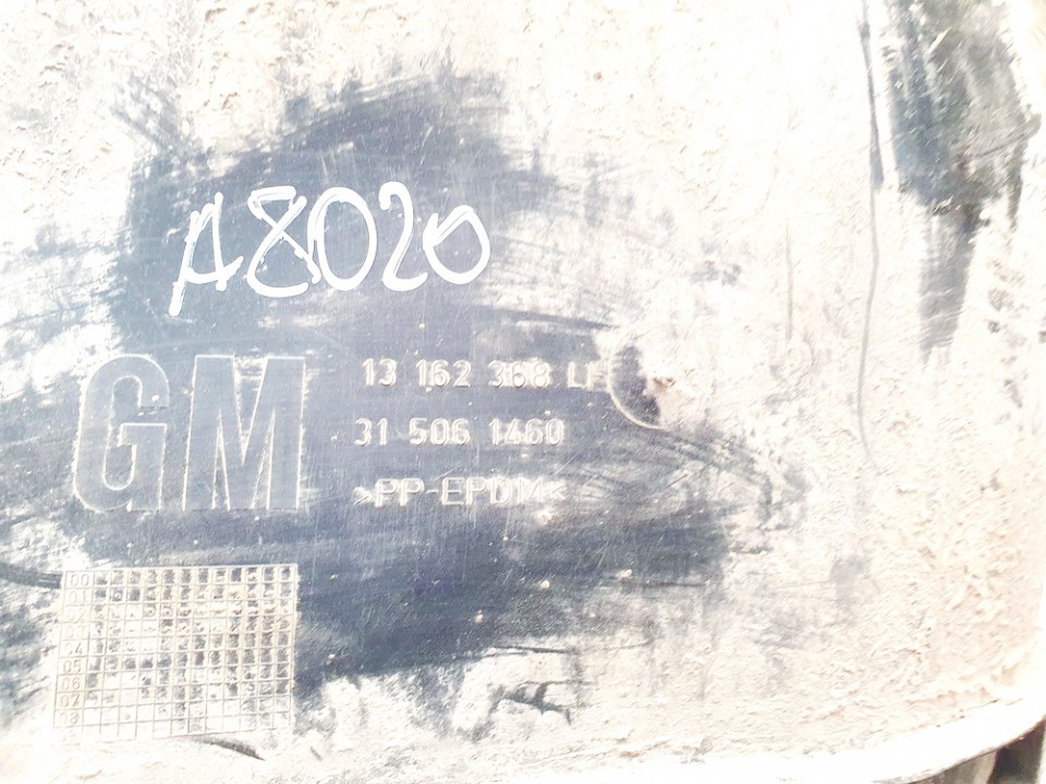 13162368 Opel Vectra 2004 Verkleidung, Radhaus Hinten Linke - Thumbnail 3