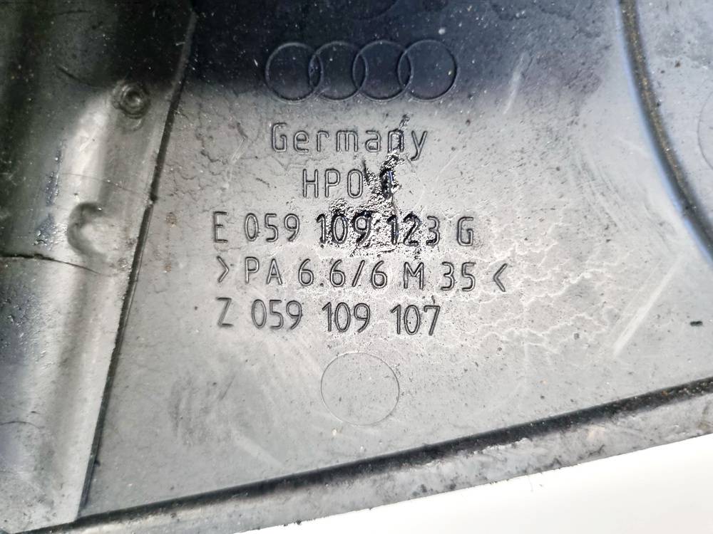 059109123G Audi A4 2003 Engine Belt Cover (TIMING COVER) - Thumbnail 4