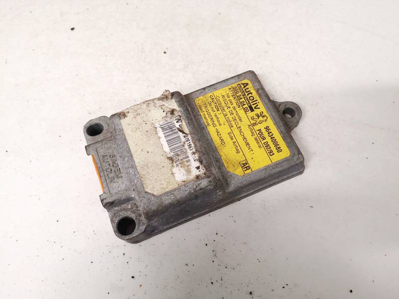 9643400680 Peugeot 407 2005 Airbag crash sensors module