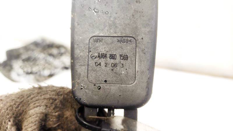 A1648601569 Mercedes-Benz ML-CLASS 2006 Zaczep pasa bezpieczeństwa - TYLNE LEWE - Thumbnail 3