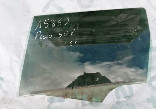 Peugeot 307 2007 Seitenscheibe Fenster Seiten Scheibe Hinten Linke