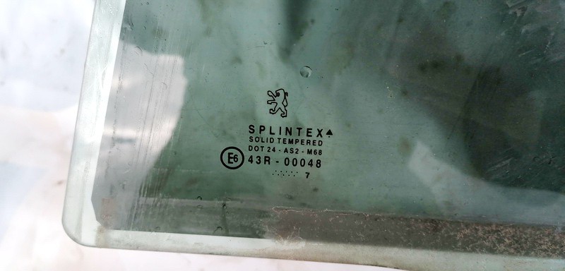 Peugeot 307 2007 Seitenscheibe Fenster Seiten Scheibe Hinten Linke - Thumbnail 2
