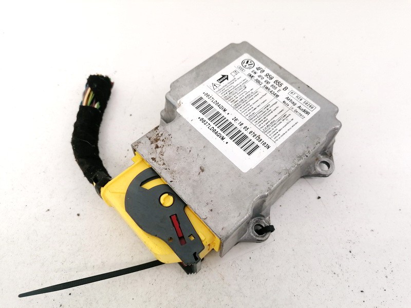 4F0959655B Audi A6 2005 SRS AIRBAG KOMPIUTERIS - ORO PAGALVIU VALDYMO BLOKAS