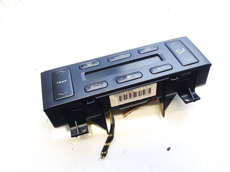 96303375ZL Peugeot 406 2000 Climate Control Panel (heater control switches)