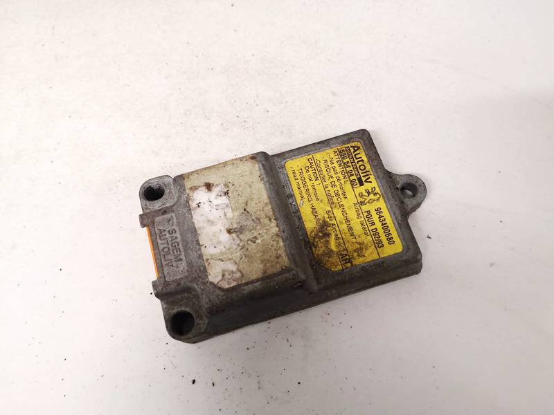 9643400680 Peugeot 407 2005 Airbag crash sensors module