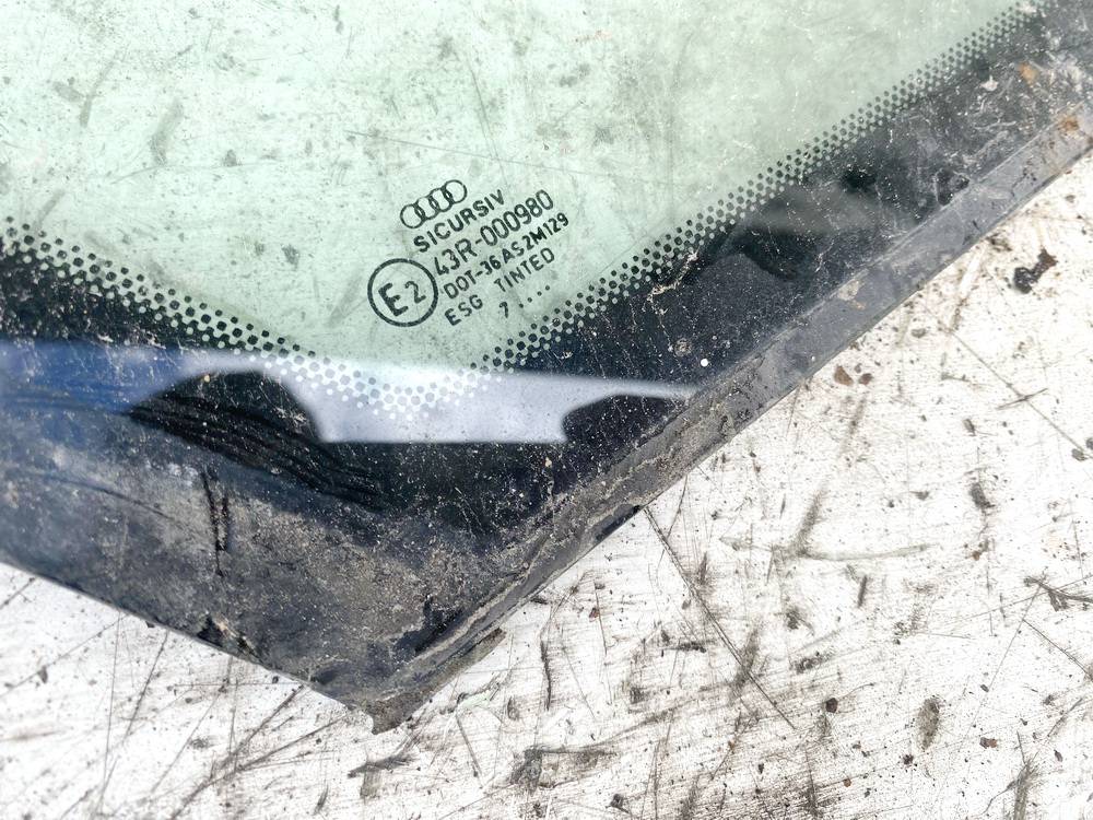 AS2 Audi A6 1998 Szyba okna ćwierćowego narożnego - TYLNE LEWE - Thumbnail 2