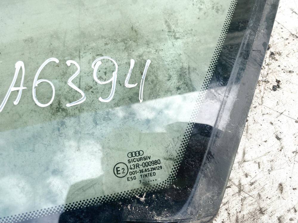 AS2 Audi A6 1998 Fenêtre de Carrosserie Arrière Droite - Thumbnail 3