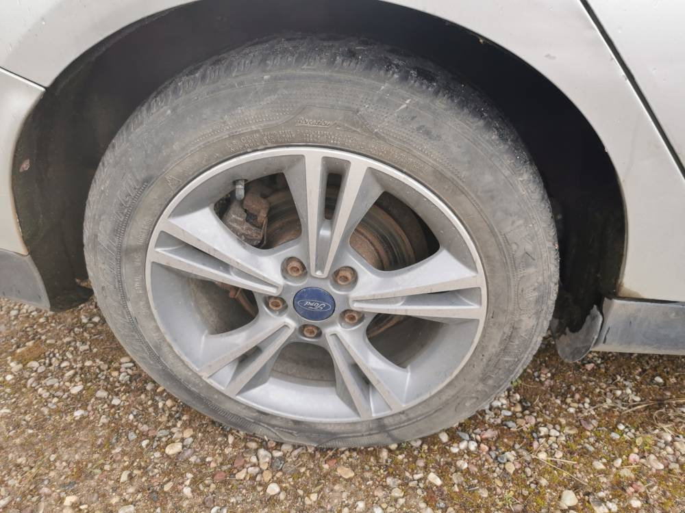 5X108 Ford Focus 2014 Komplet Kół Zimowych R16 - Thumbnail 3