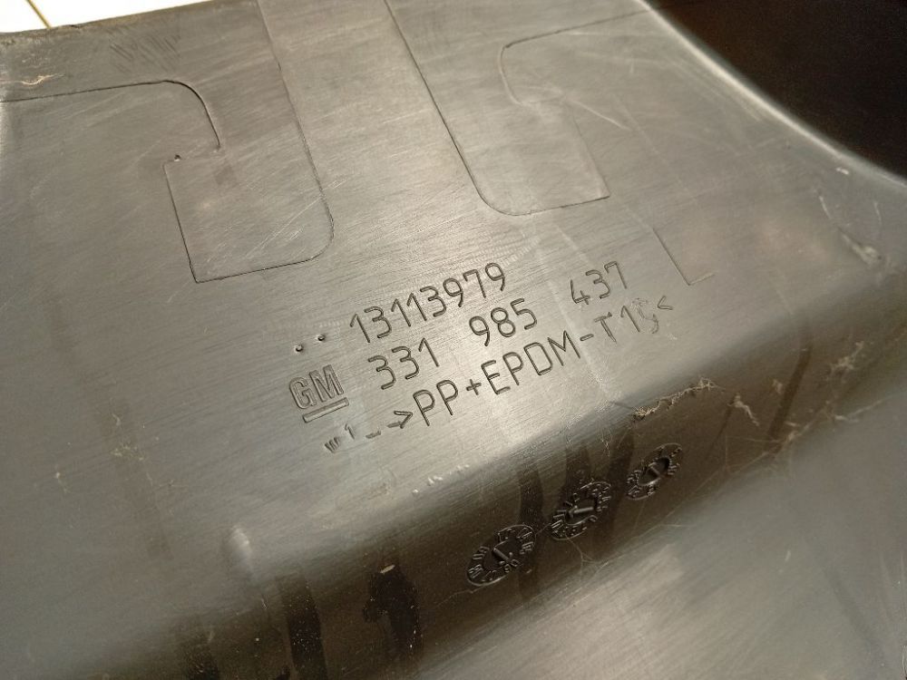 13113979 Opel Astra 2006 Interior door step trim - FRONT LEFT - Thumbnail 4