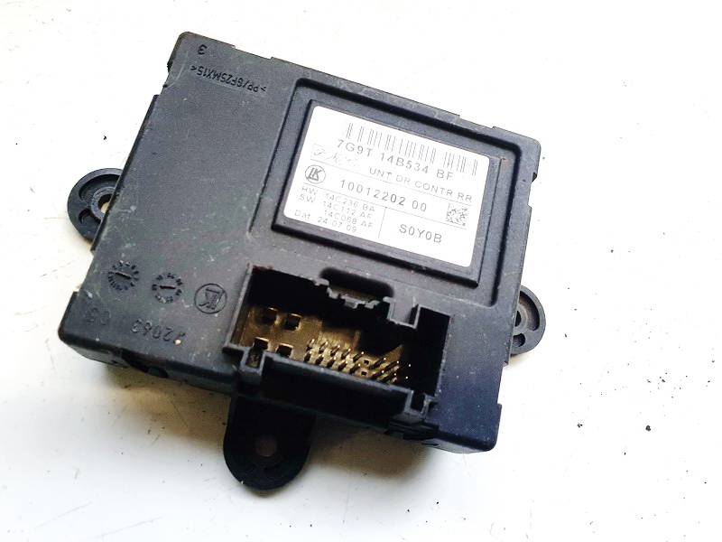 7G9T14B534BF Ford Galaxy 2009 Unidad de control-módulo de la puerta - Thumbnail 2