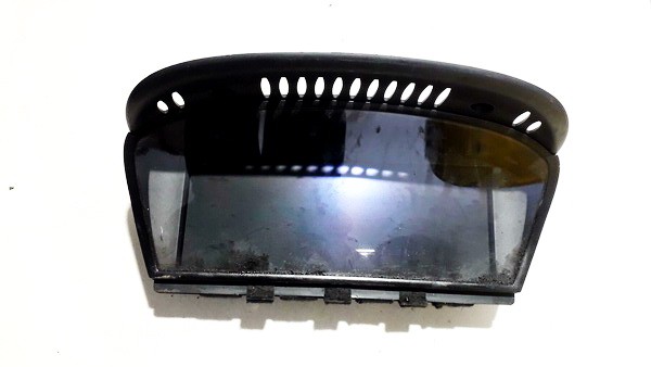65826952328 BMW 5-Series 2007 Dashboard Radio Display (Clock,Info Monitor,BORD COMPUTER)
