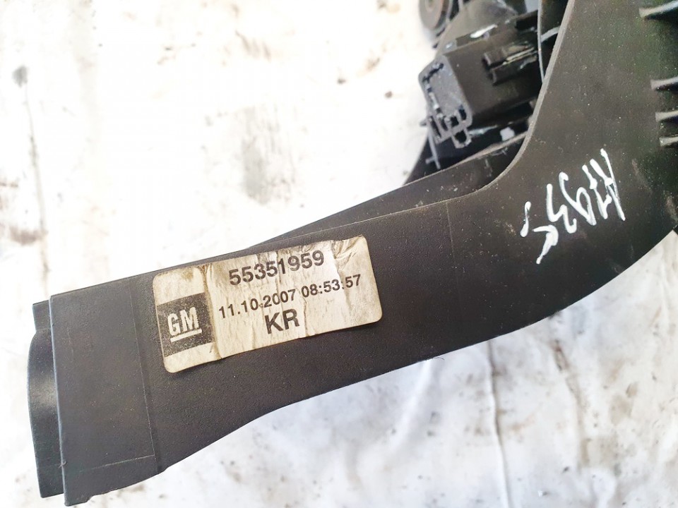 55351959 Opel Zafira 2006 Gearshift Lever Mechanical (GEAR