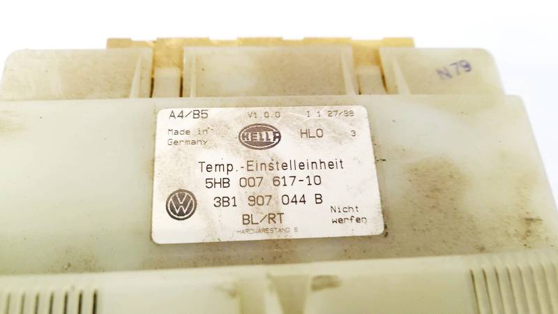 3B1907044B Volkswagen Golf 1999 Climate Control Panel (heater control switches) - Thumbnail 2