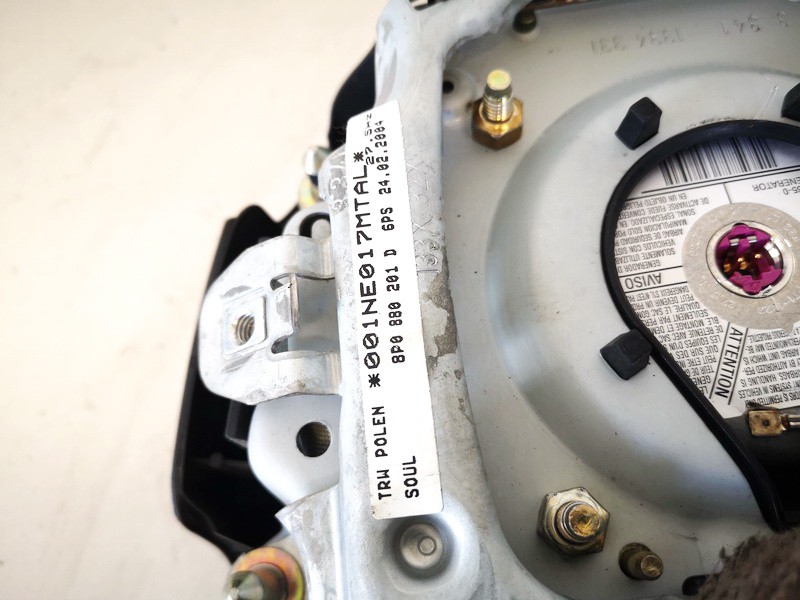 8P0880201D Audi A3 2004 Steering srs Airbag - Thumbnail 3