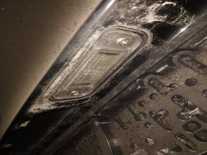 Mercedes-Benz A-CLASS 2000 Number plate light - REAR