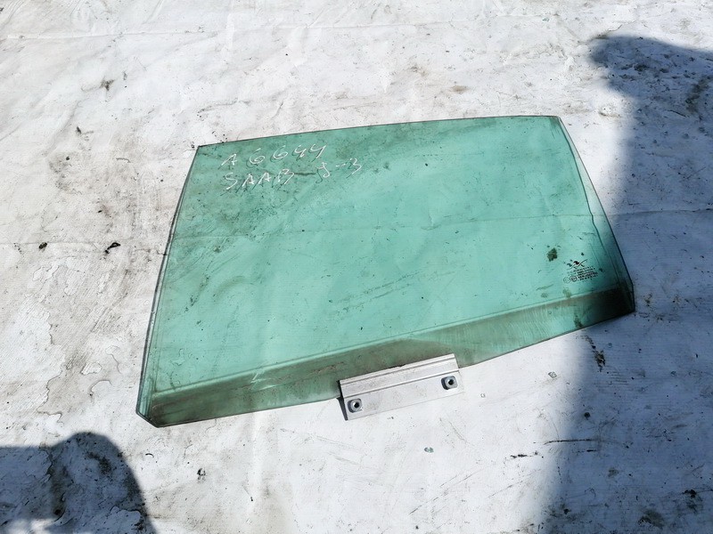 SAAB 9-3 2003 Door-Drop Glass - REAR LEFT