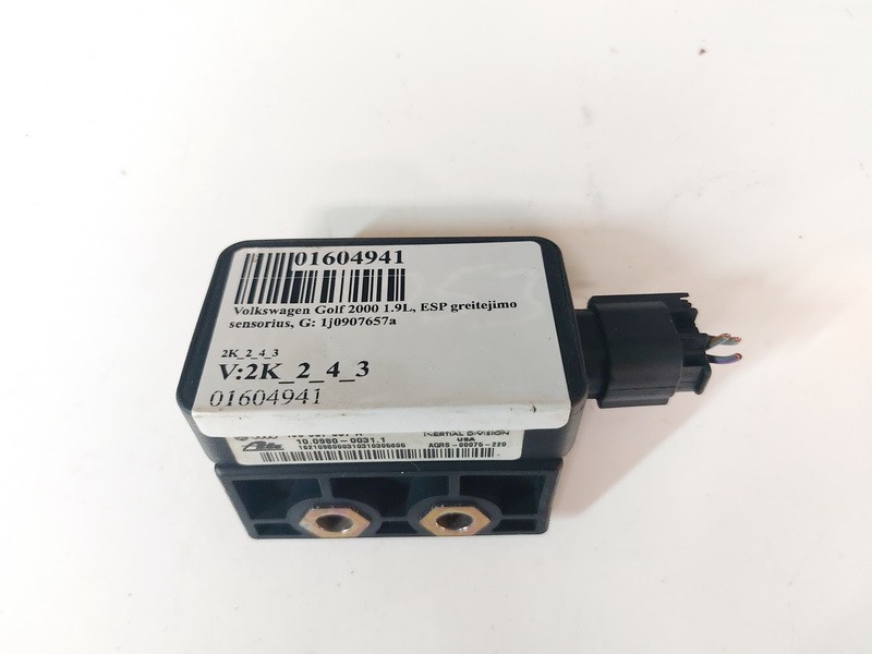 1J0907657A Volkswagen Golf 2000 ESP Sensor Steuergerät Querbeschleunigung