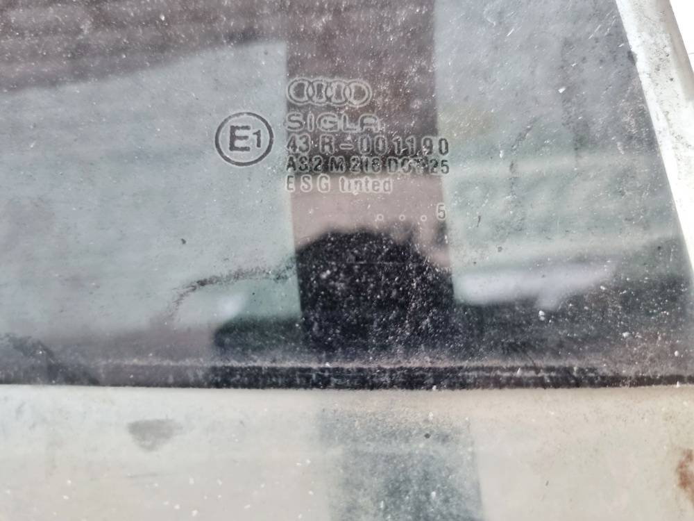 43R001190 Audi A4 1996 Door-Drop Glass - REAR RIGHT - Thumbnail 3