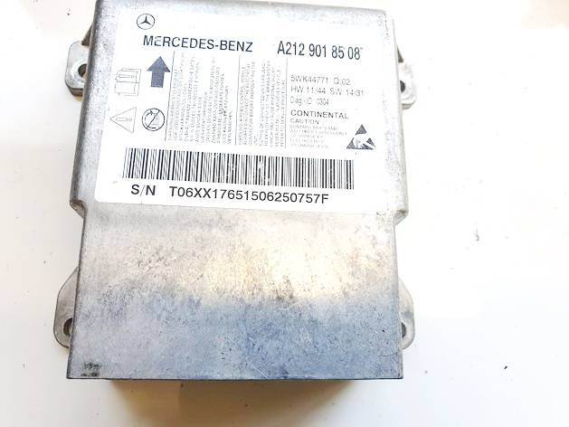 A2129018508 Mercedes-Benz E-CLASS 2015 Komputer SRS airbag – moduł sterujący poduszek powietrznych - Thumbnail 2