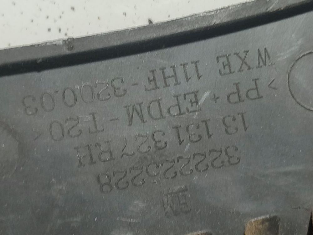 131327RH Opel Zafira 2006 PLASTICOS-Otros repuestos del interior - Thumbnail 5