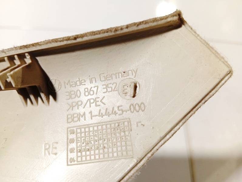 3B0867352 Skoda Superb 2003 Osłona słupka szyby przedniej - PRZEDNIE PRAWE - Thumbnail 3